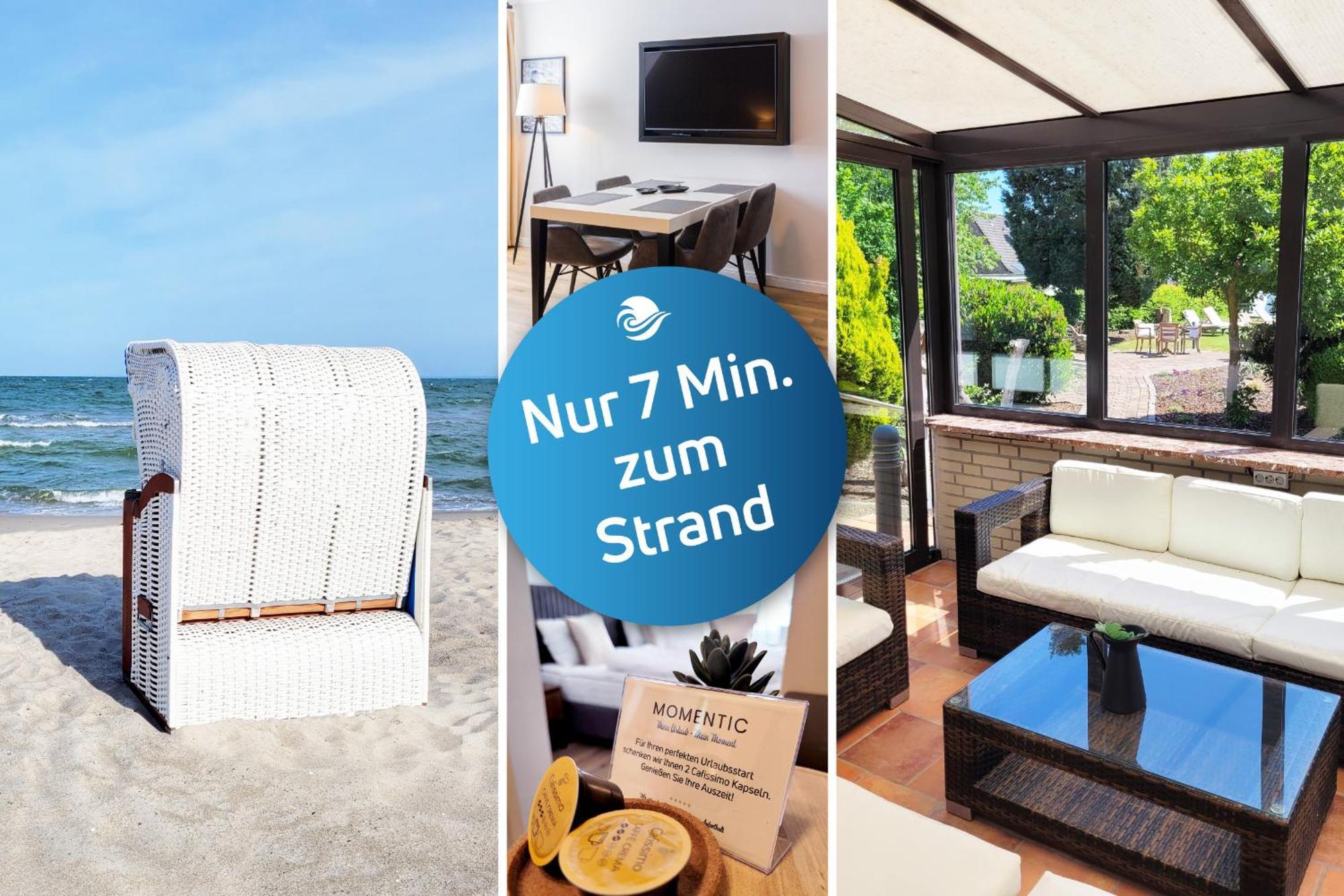 Strandnahe Ferienwohnung - Sehr Modern Und Hochwertig Eingerichtet, Inklusive Parkplatz, Gartenzugang Und Fahrradunterstellmoeglichkeit Scharbeutz Extérieur photo